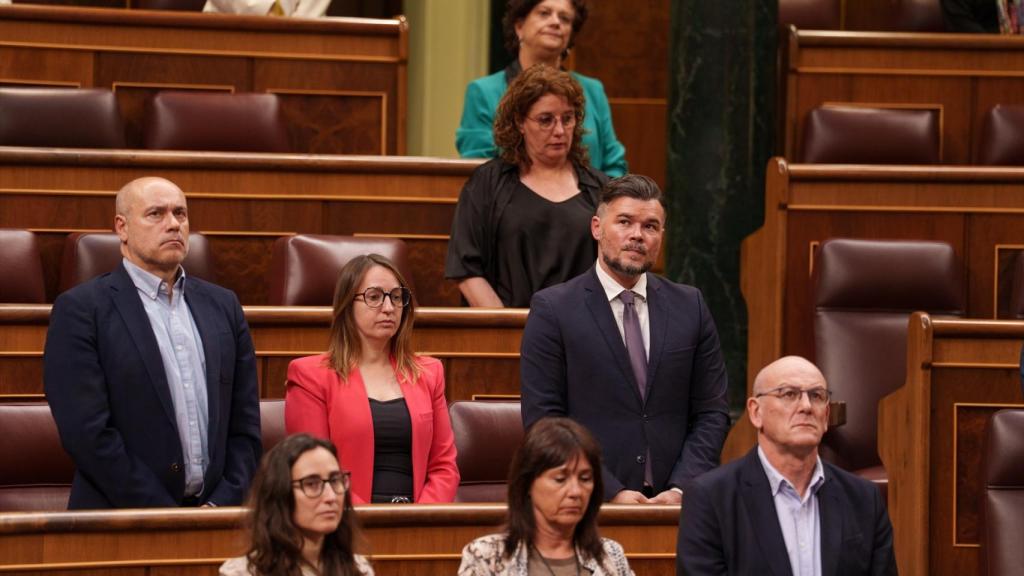 El portaveu d'ERC al Congrés, Gabriel Rufián, partit que ha impulsat la creació del consorci d'inversions al Congrés