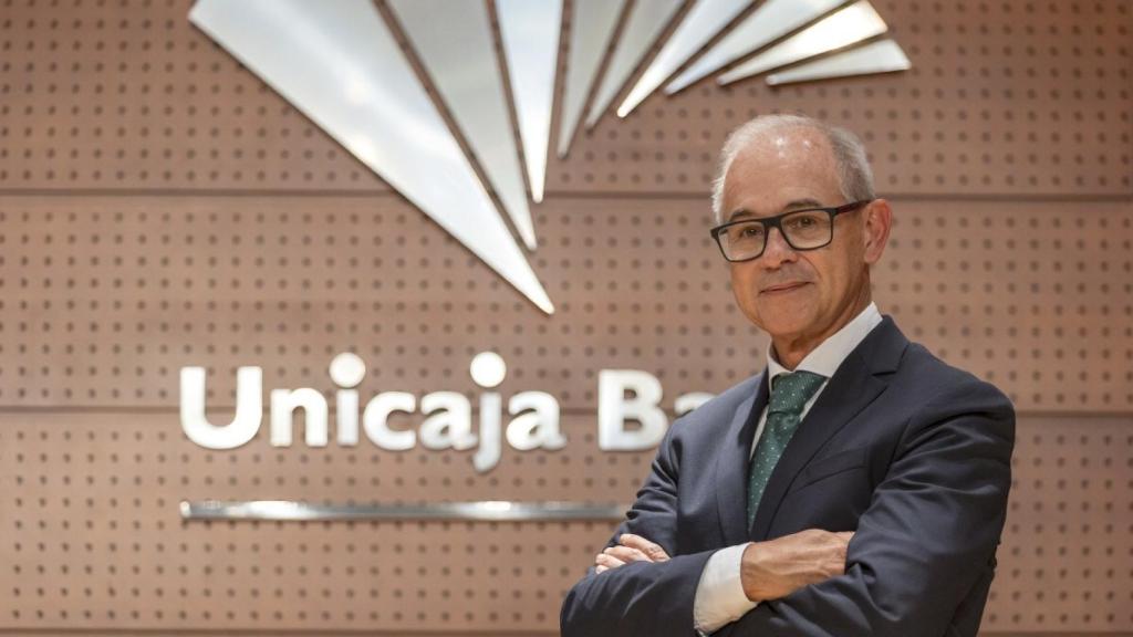 Isidro Rubiales, conseller delegat d'Unicaja, en una imatge corporativa