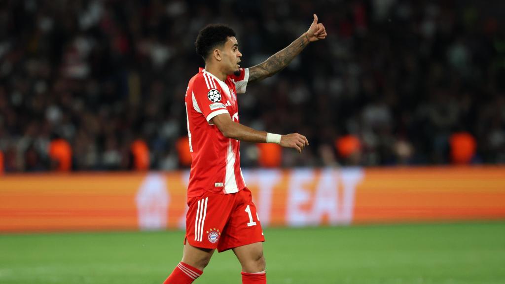 Luis Díaz celebra el seu gol al PSG-Bayern de Munic de les semifinals de la Champions League 2025-26
