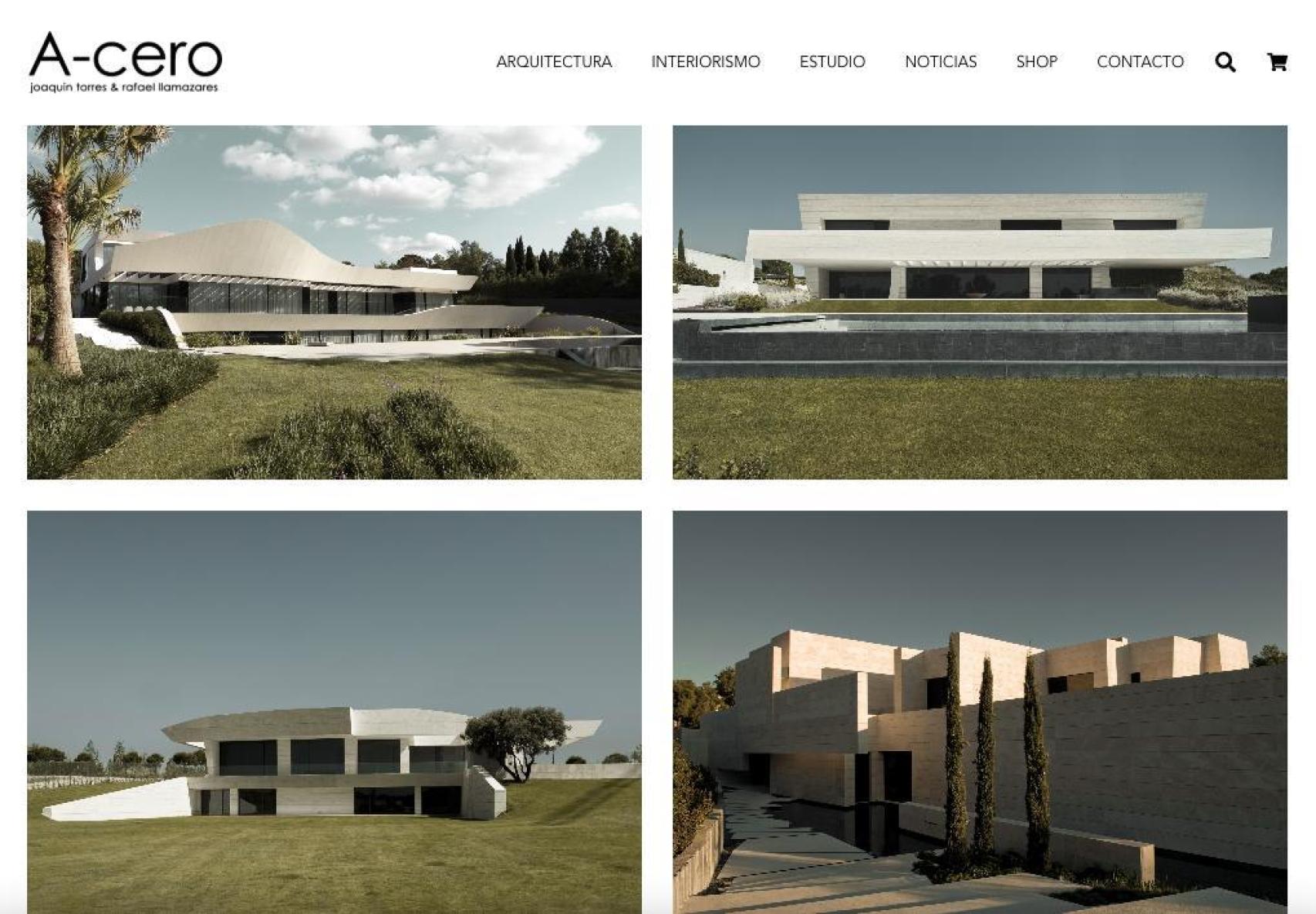 Propietats dissenyades per l'arquitecte Joaquín Torres