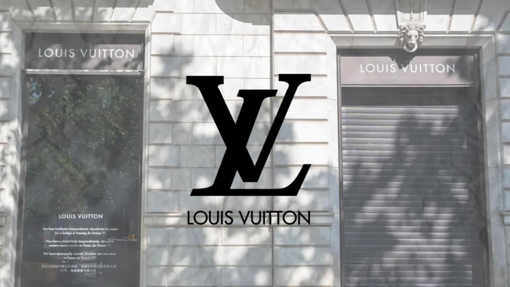 La 'flasghip' de Louis Vuitton, en paseo de Gràcia, 80