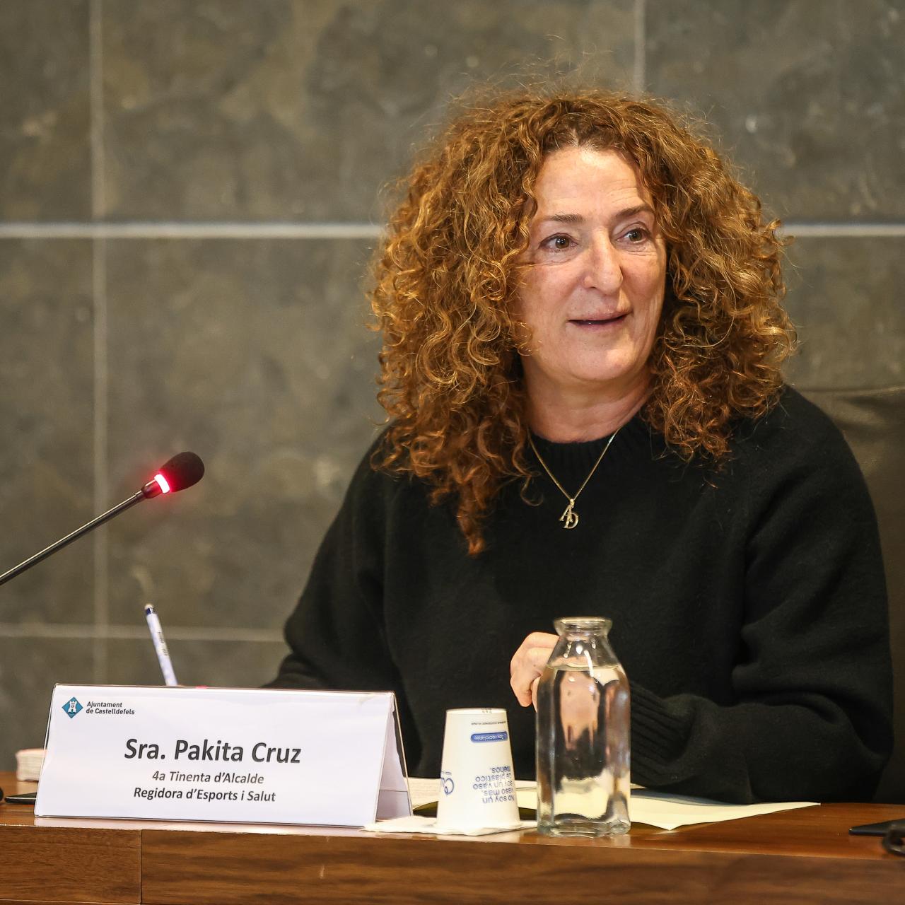 Pakita Cruz, regidora d'Esports i Salut de Castelldefels