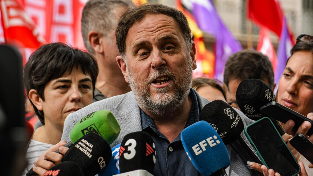 El presidente de ERC, Oriol Junqueras