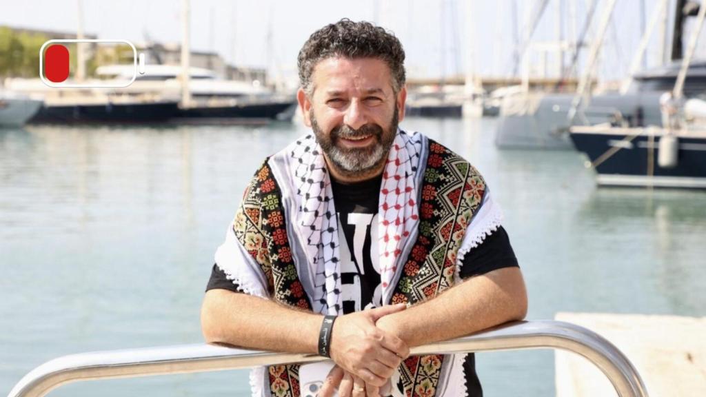 El activista palestino Said Abukeshek