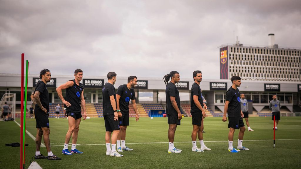 El Barça se entrena dos días antes del partido ante Osasuna