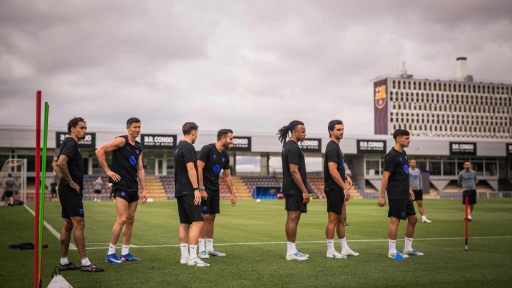 El Barça se entrena dos días antes del partido ante Osasuna