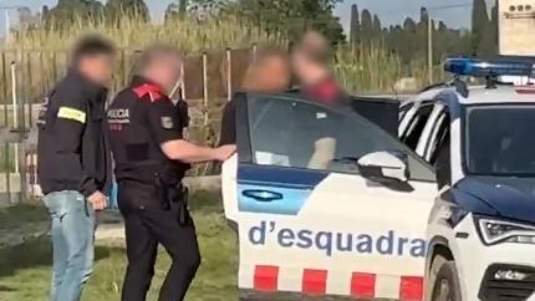 Detención de uno de los presuntos secuestradores