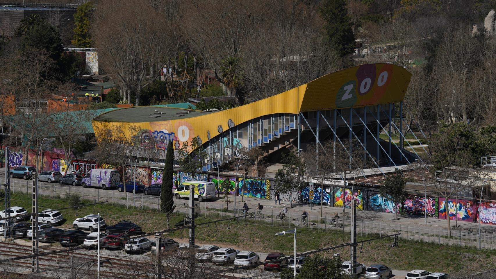 Vista del Zoo de Barcelona (marzo de 2026)