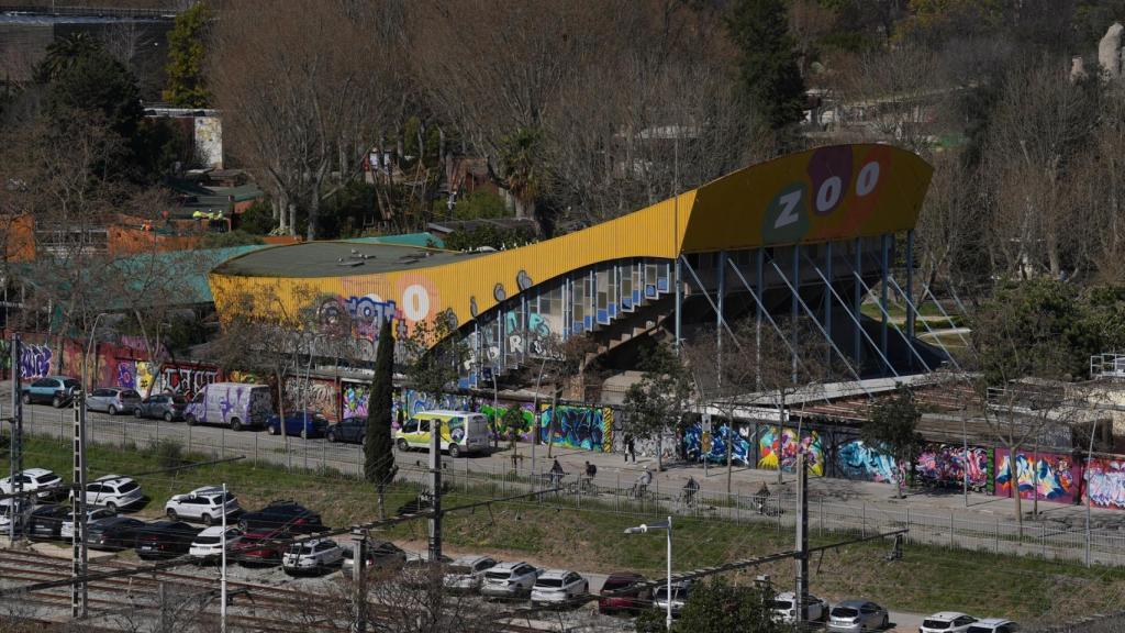 Vista del Zoo de Barcelona (marzo de 2026)