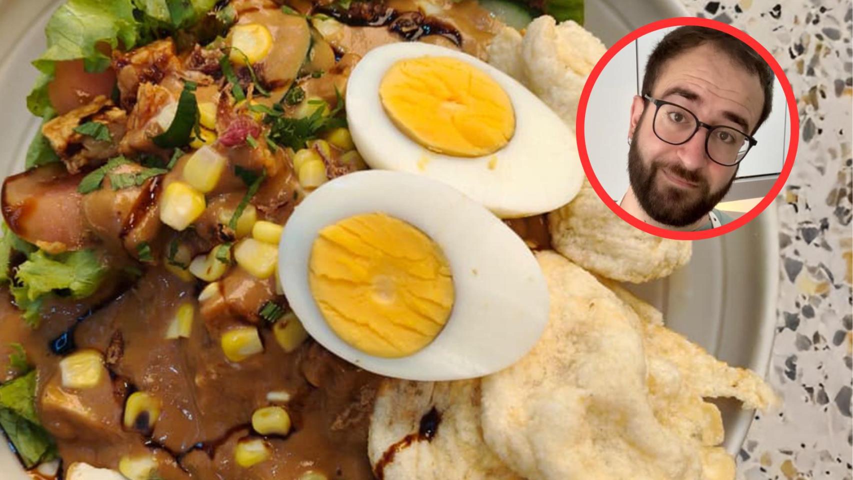 Pablo Suárez y cena saludable