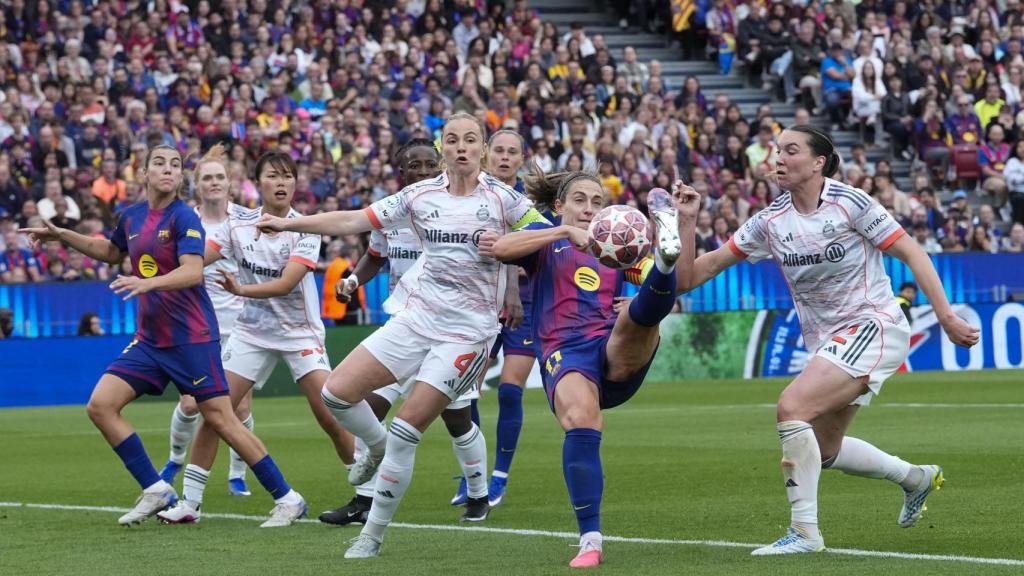 Alexia Putellas marca el gol del doblete en el Barça Femenino-Bayern de Múnich de Champions