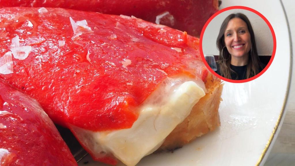 María Albero y pimientos del piquillo