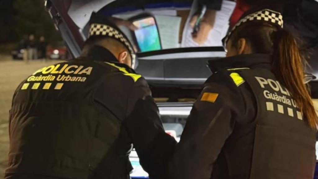Dos agentes de la Guàrdia Urbana de Tarragona
