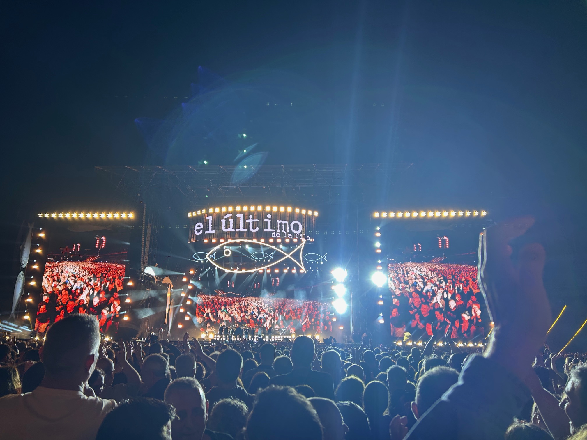 Públic assistent al concert d'El Último de la Fila