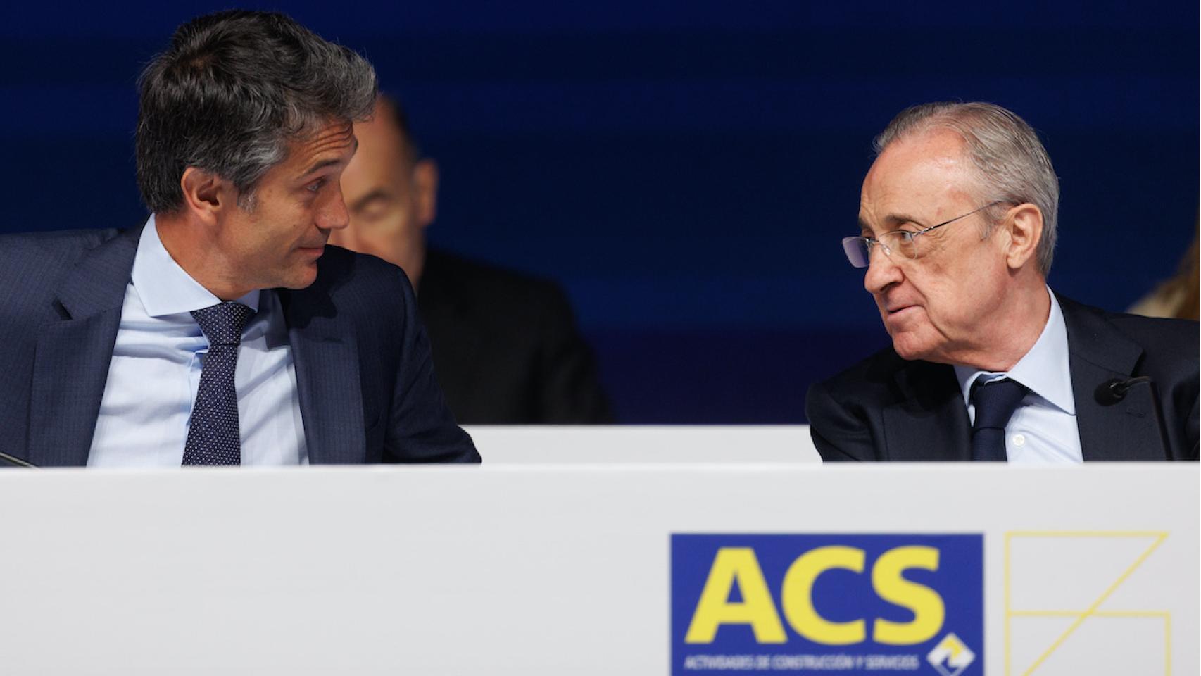 Juan Santamaría (CEO) y Florentino Pérez, presidirán la Junta de Accionistas del Grupo ACS