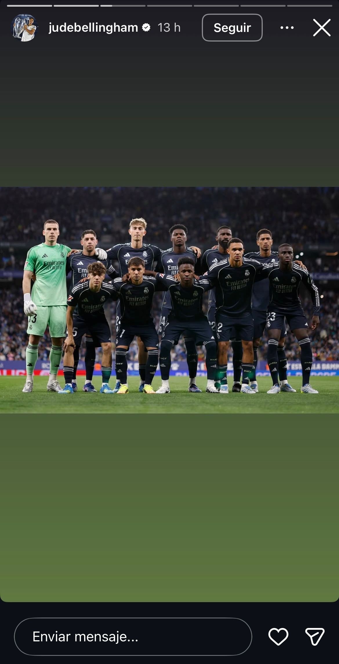Jude Bellginham presumeix de l'onze inicial del Madrid a Cornellà