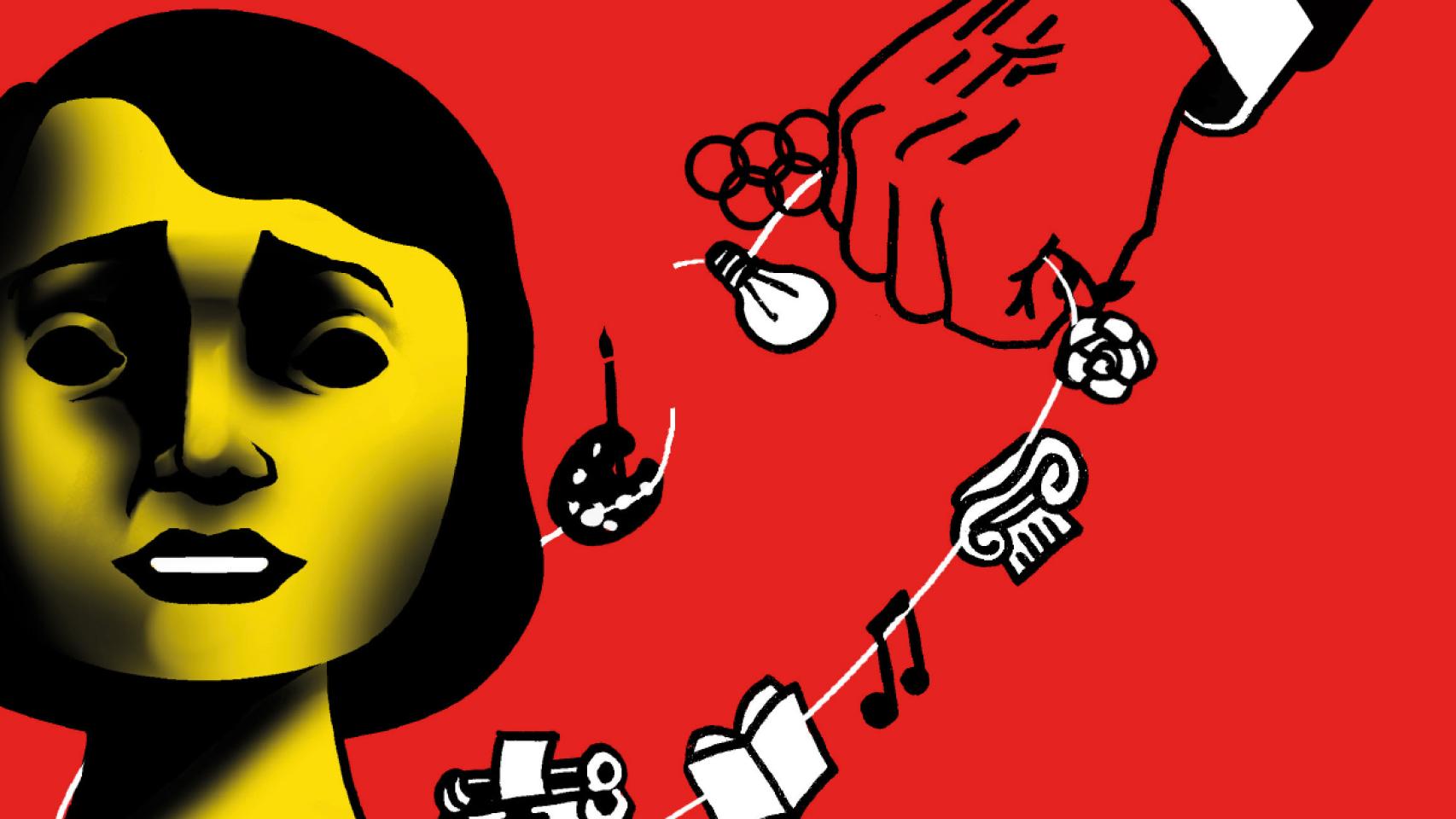 Detalle de la portada del cuadernillo de 'Letra Global' sobre la cultura catalana