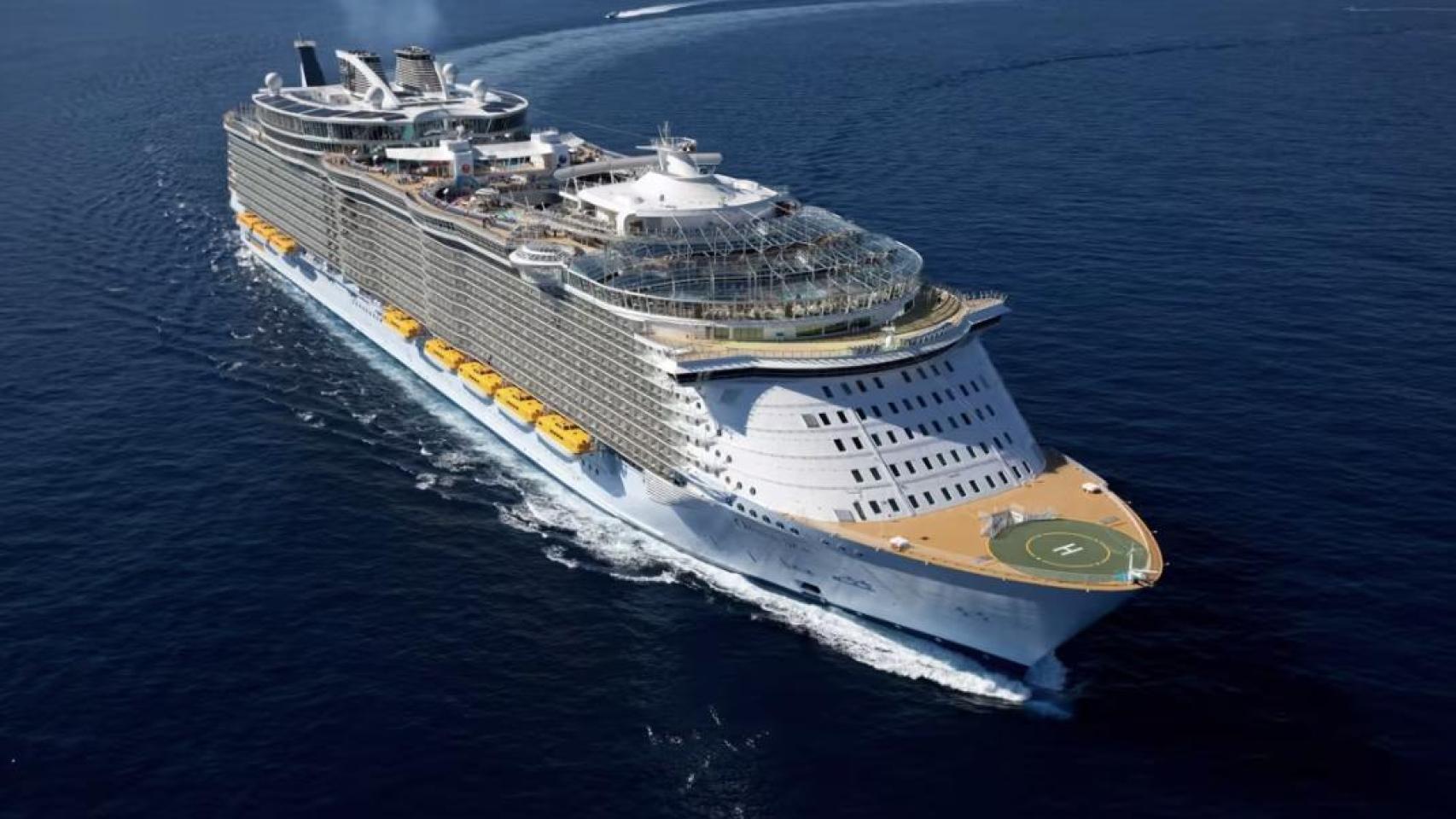Oasis Of The Seas Royal Caribbean Recursos Crucero Buque Barco Mar Turismo