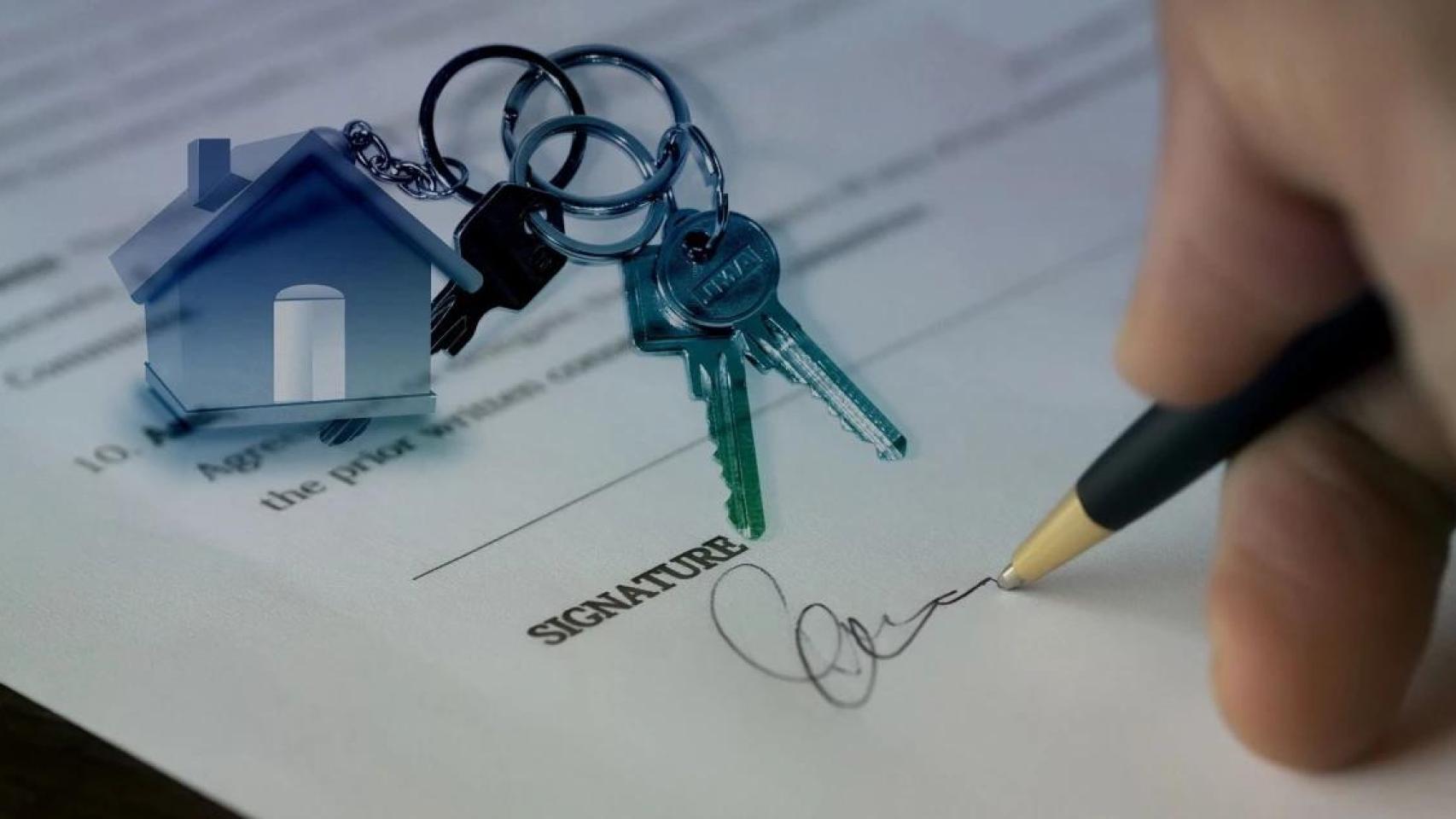 Firma de contrato