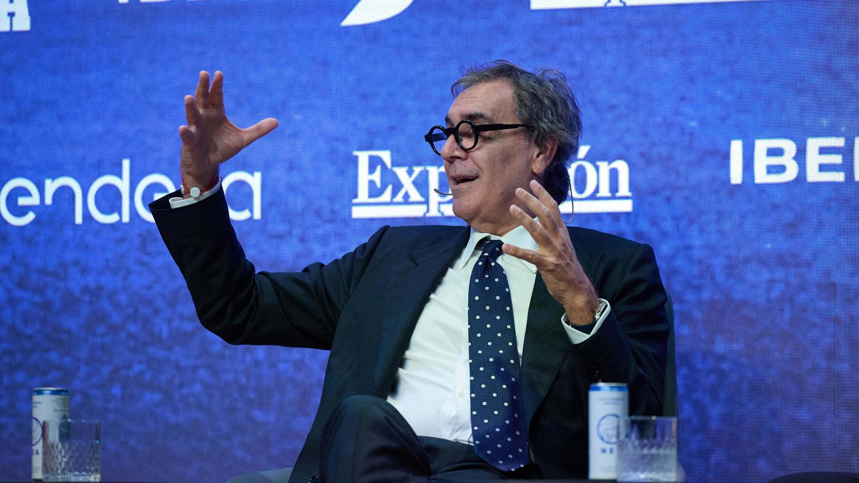 El CEO de Mediapro, Tatxo Benet, durante la segunda edición de ‘Business Sport Forum’, a 6 de junio de 2024, en Madrid (España).