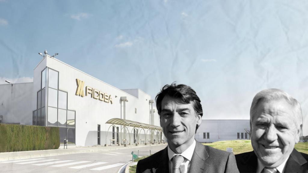 Fábrica de Ficosa con Javier Pujol Artigas y José María Pujol Artigas