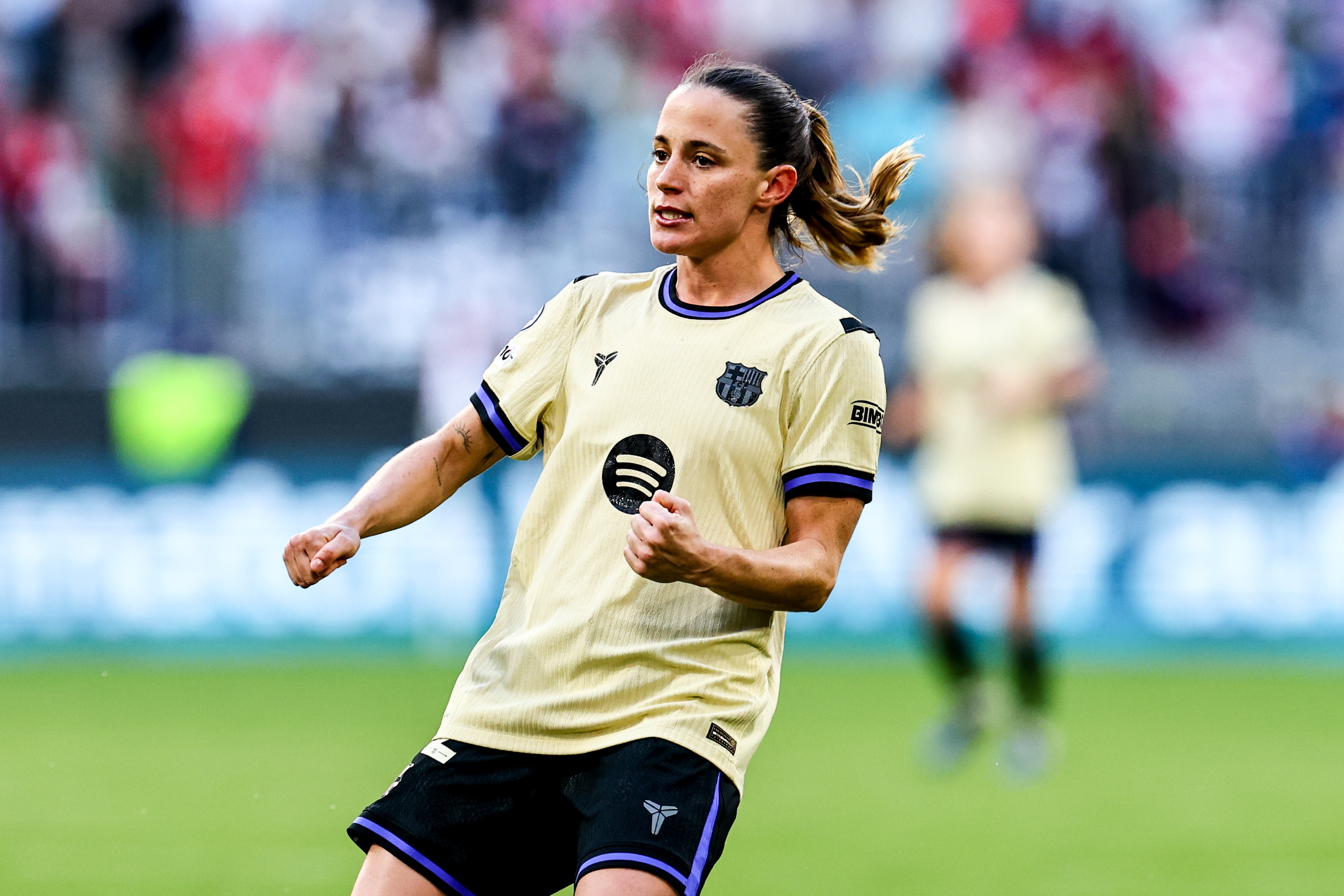 Ona Batlle, durant el Bayern de Munic-Barça Femení de la Champions League