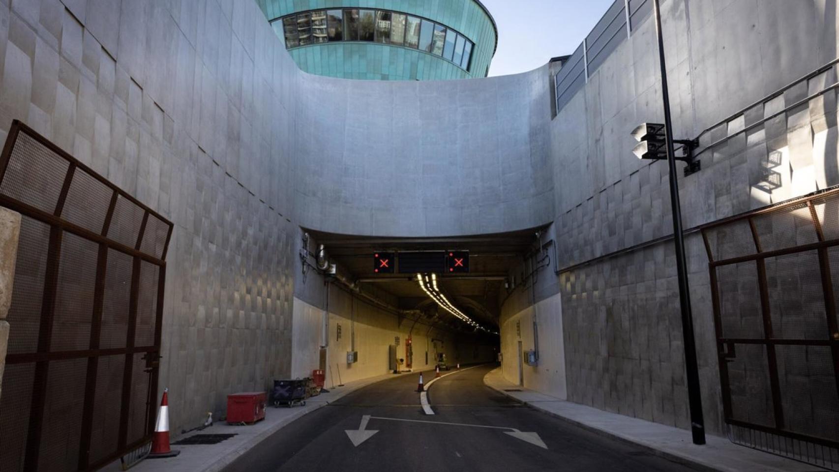 Imagen del túnel de Silvertown bajo el canal de la Mancha, construido por Ferrovial