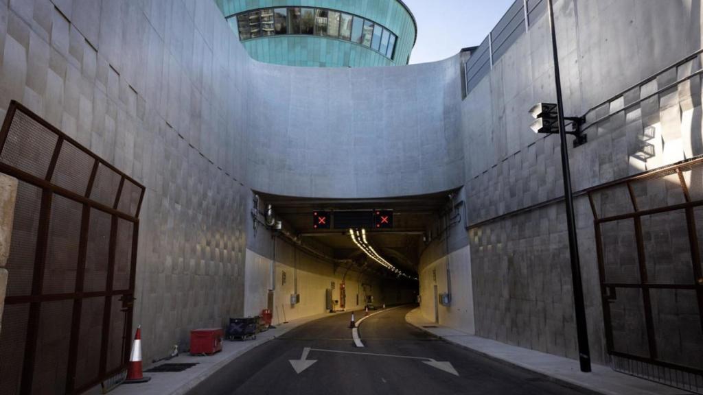 Imagen del túnel de Silvertown bajo el canal de la Mancha, construido por Ferrovial