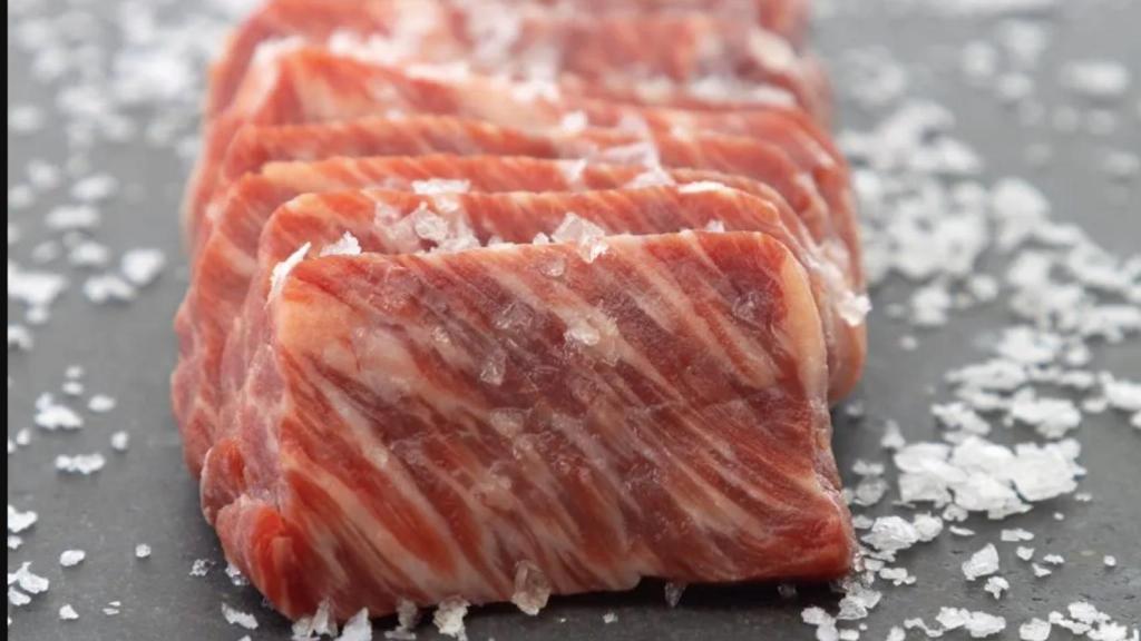 Corte de carne para asar