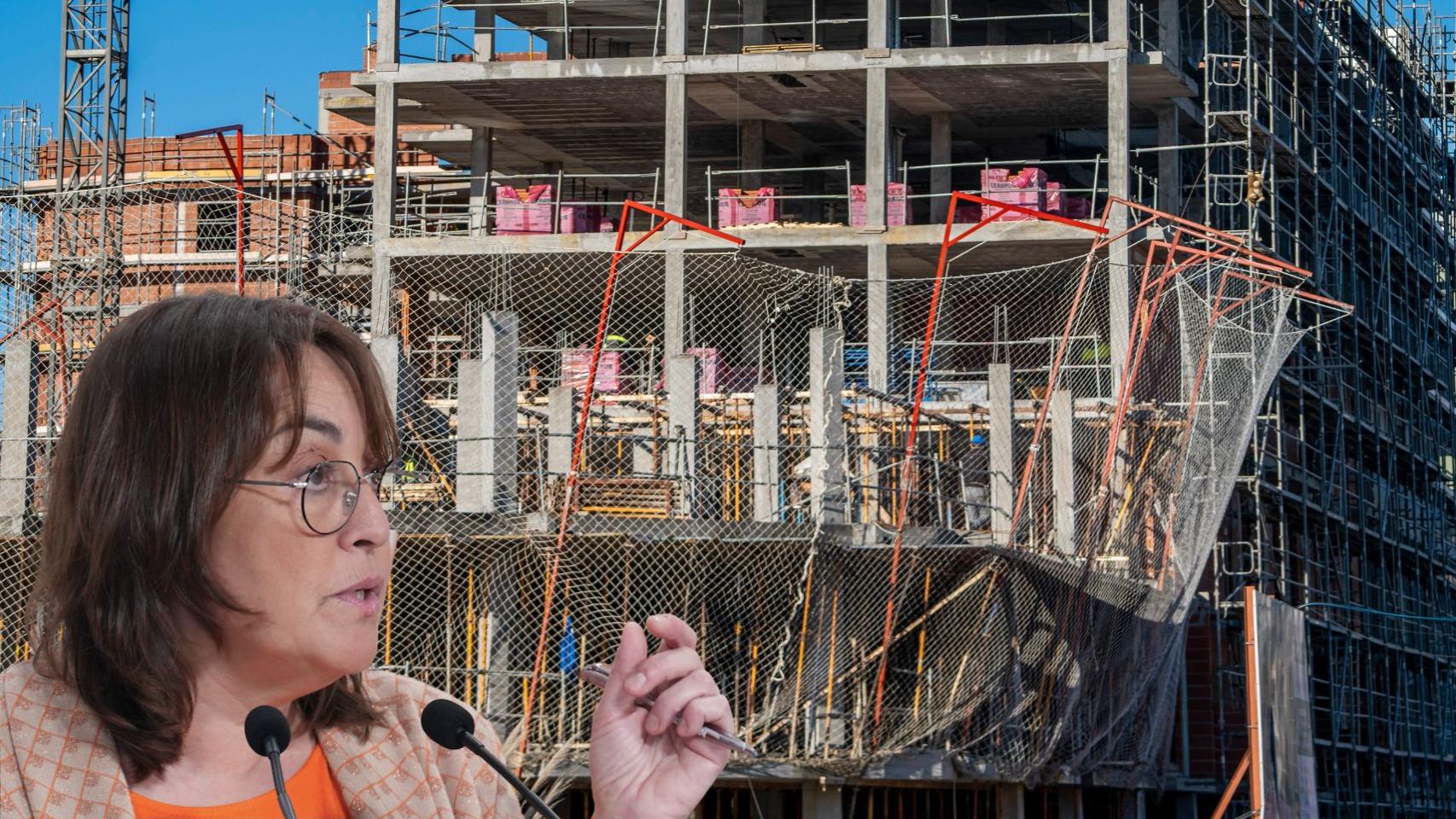 Construcción de nuevas viviendas anunciada por Silvia Paneque