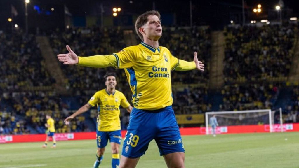 Estanis Pedrola amb la UD Las Palmas