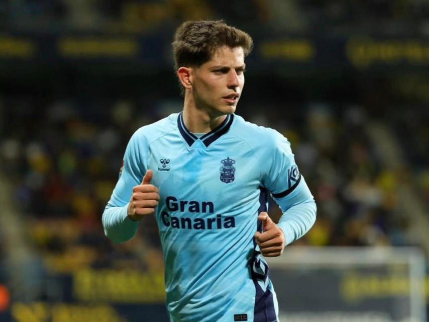 Estanis Pedrola amb la UD Las Palmas