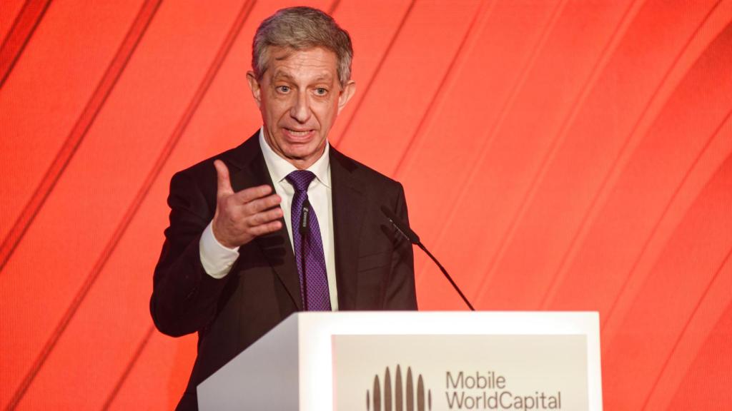 El exCEO de MW Capital Barcelona, Francesc Fajula, durante un almuerzo en el marco del Mobile World Congress (MWC) 2026