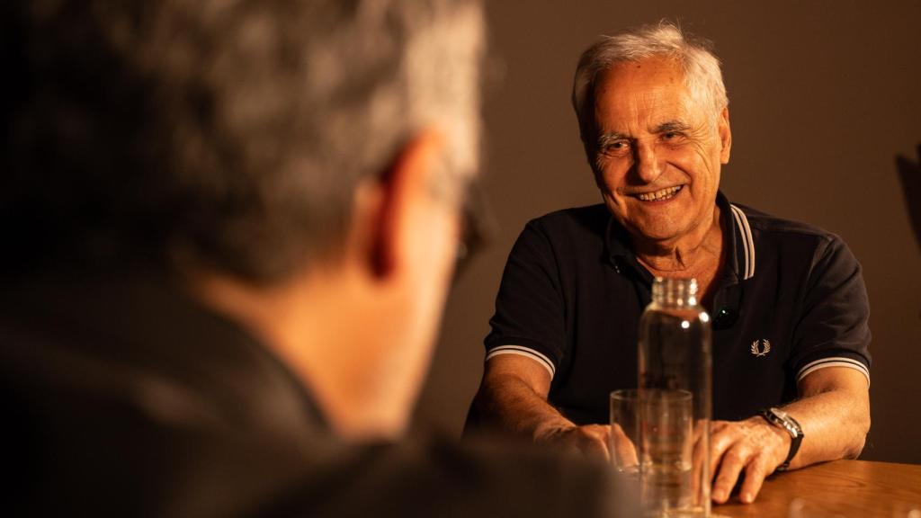 Juan Cruz, periodista i escriptor, a l'entrevista amb Manel Manchón