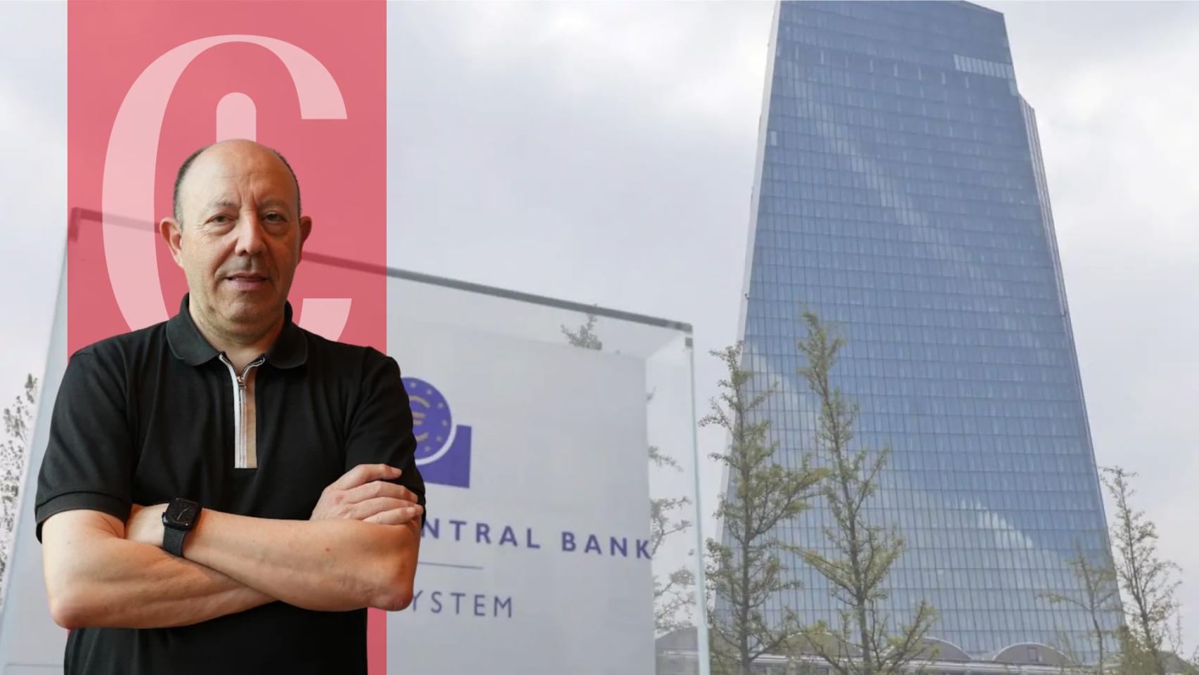 Gonzalo Bernardos y la sede del BCE