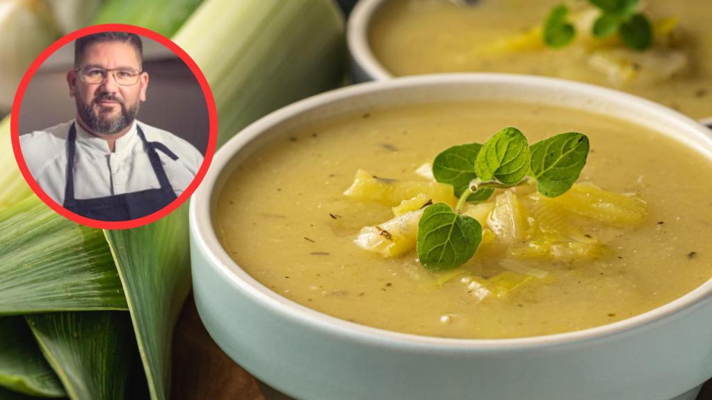 Dani García y sopa de ajo