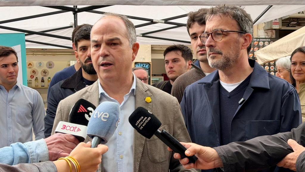 Declaración de Jordi Turull ante los medios de comunicación este sábado