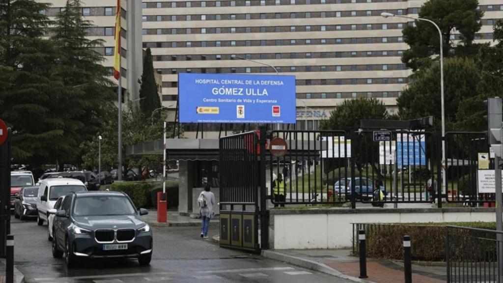 Entrada a l'Hospital Gómez Ulla de Madrid