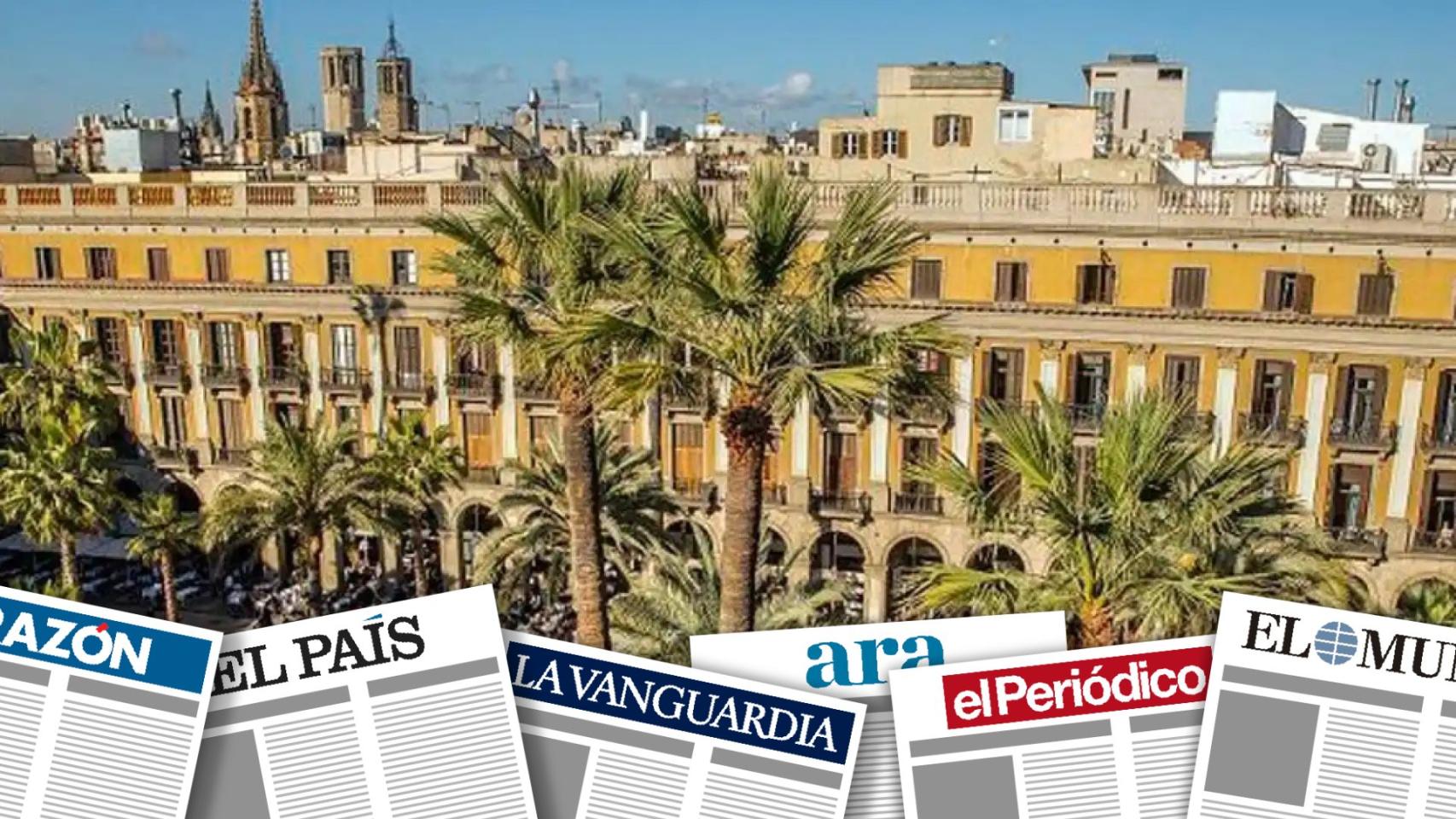 La plaza Reial
