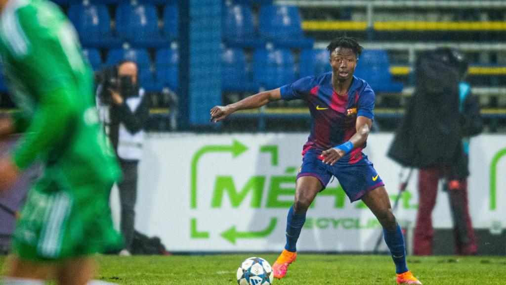 Hafiz Gariba durante el juvenil A-Maccabi