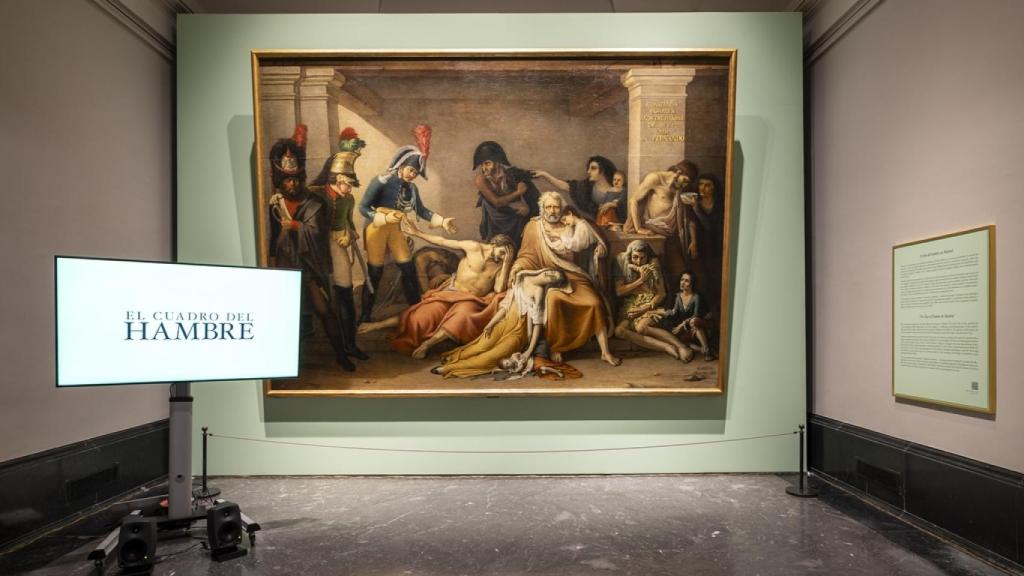 Imatge de ‘L'any de la fam de Madrid’, a la sala 66 del Museu del Prado.