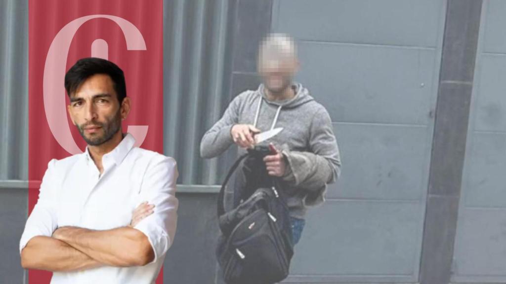 Iván Teruel y el acusado del asesinato en Esplugues del Llobregat