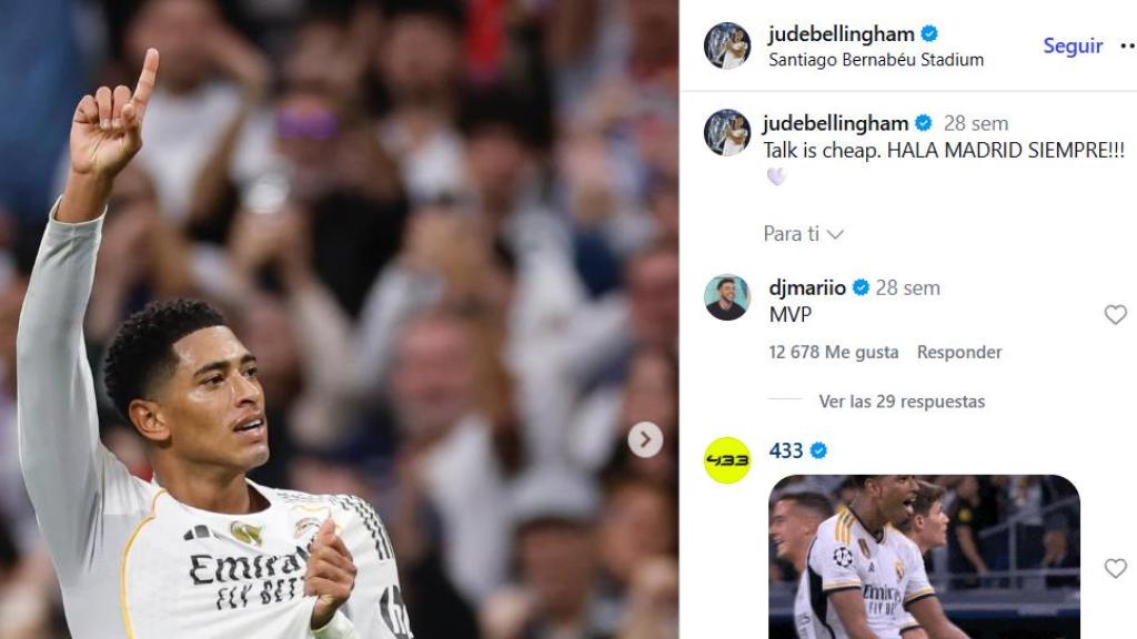 El missatge de Jude Bellingham al Barça després del clàssic Reial Madrid-Barça