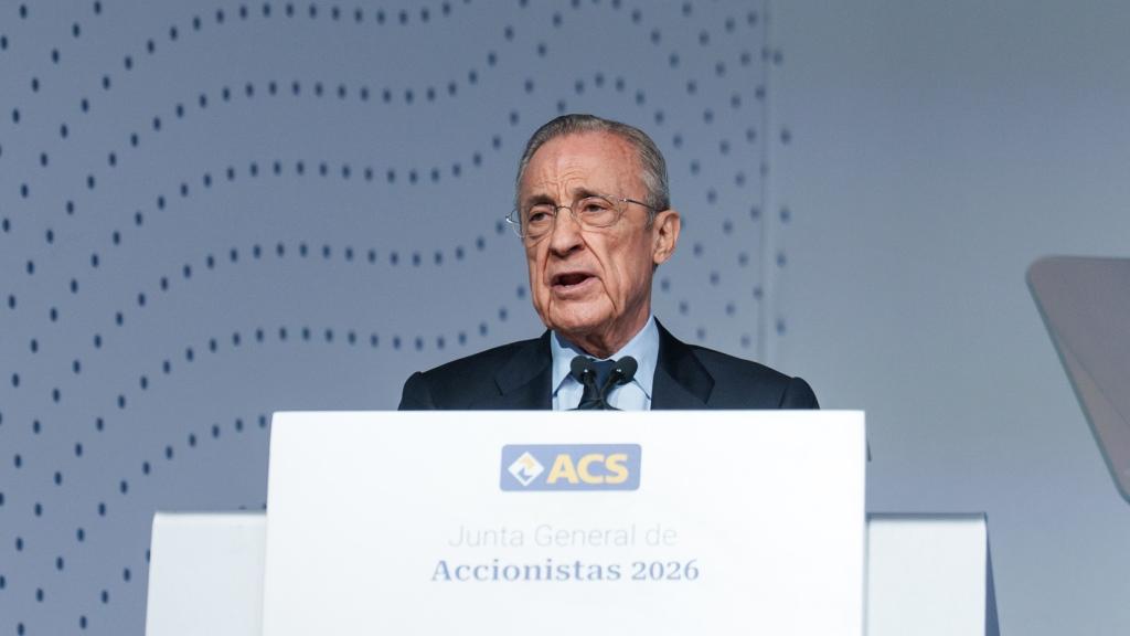 El presidente de ACS, Florentino Pérez / EP