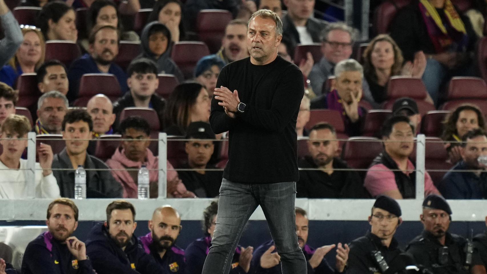 Hansi Flick, entrenador del Barcelona