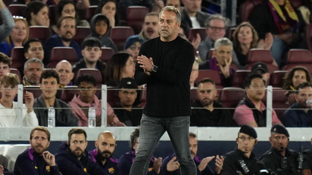 Hansi Flick, entrenador del Barcelona