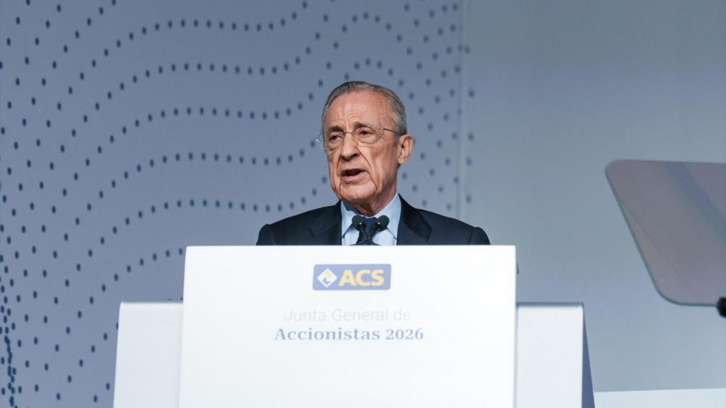 El president d'ACS, Florentino Pérez / EP