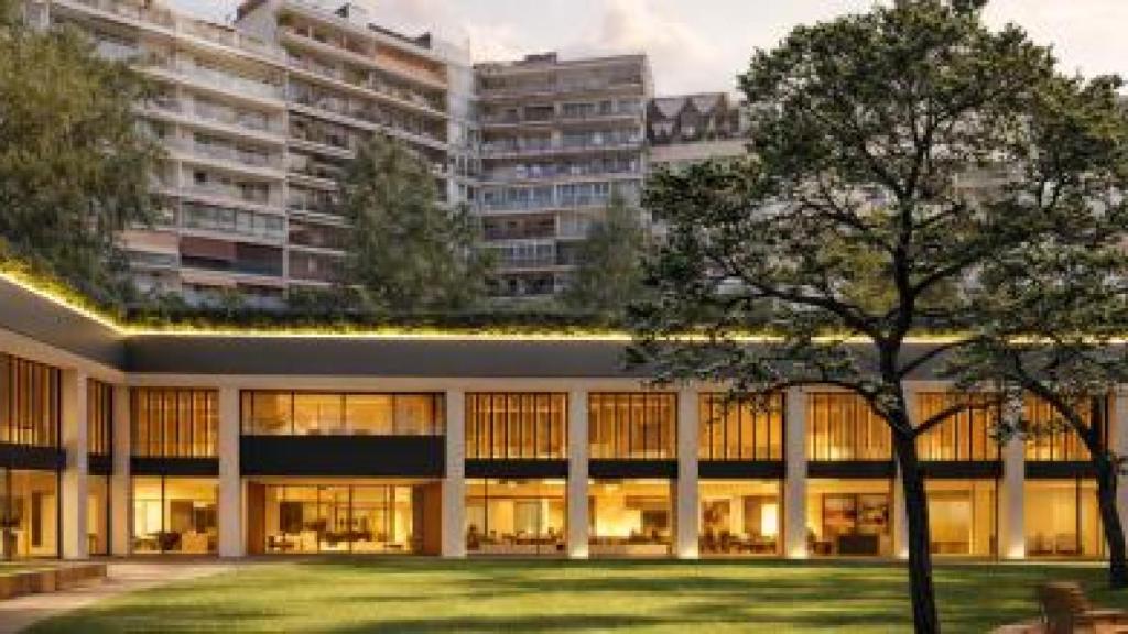 Renderización de la futrura sede corporativa de Galerías Wagner: será de un banco