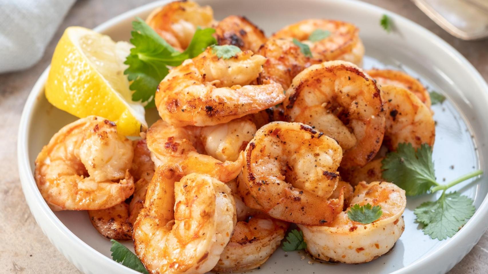 Plato de gambas