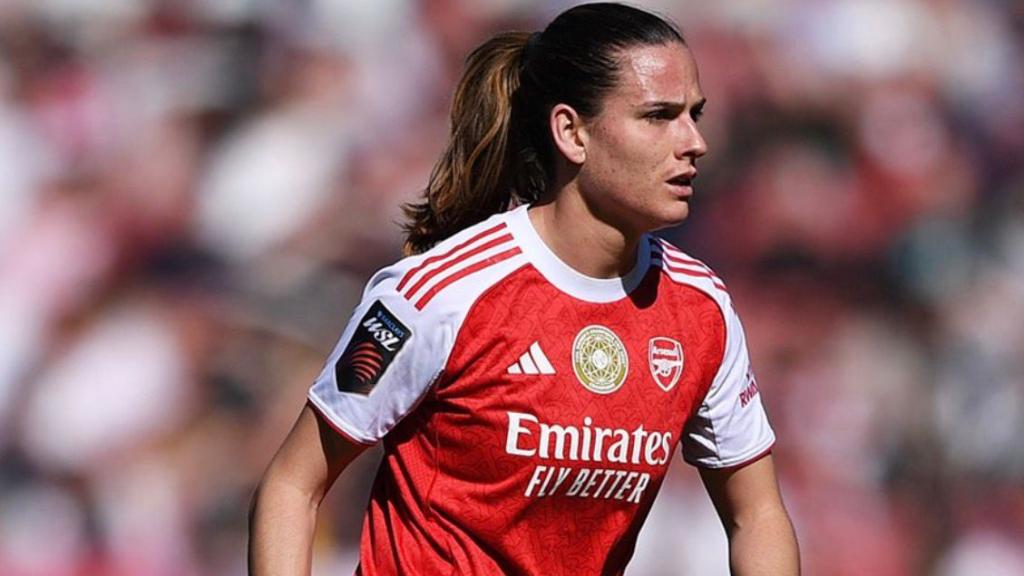 Laia Codina amb l'Arsenal